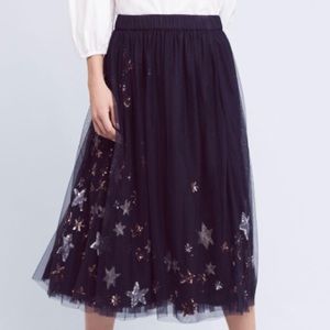 Anthropologie moulinette soeurs luminarie skirt
